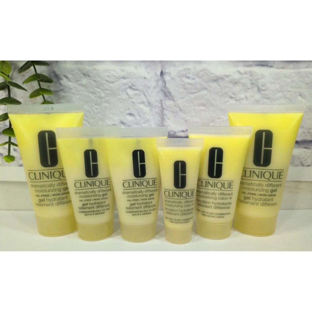 NEW LOT6🌿Clinique Dramatically Different Moisturizing Gel Lotion Very Dry Combo